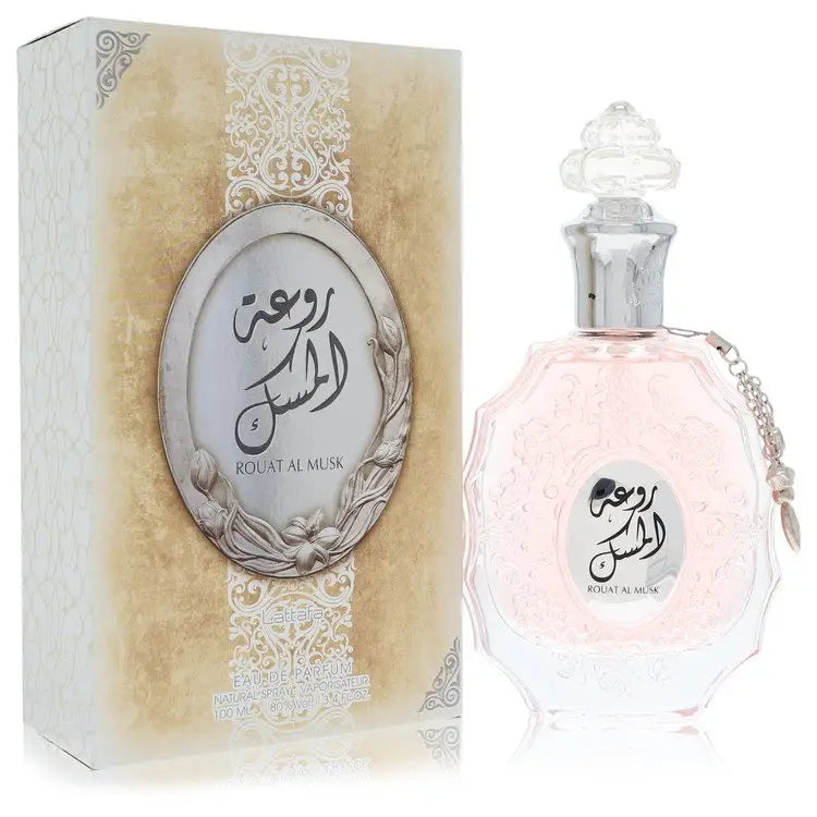 Lattafa Rouat Al Musk by Lattafa - Eau De Parfum Spray (Unisex) 3.4 oz - Women / Medium - Eau De Parfum Spray (Unisex)