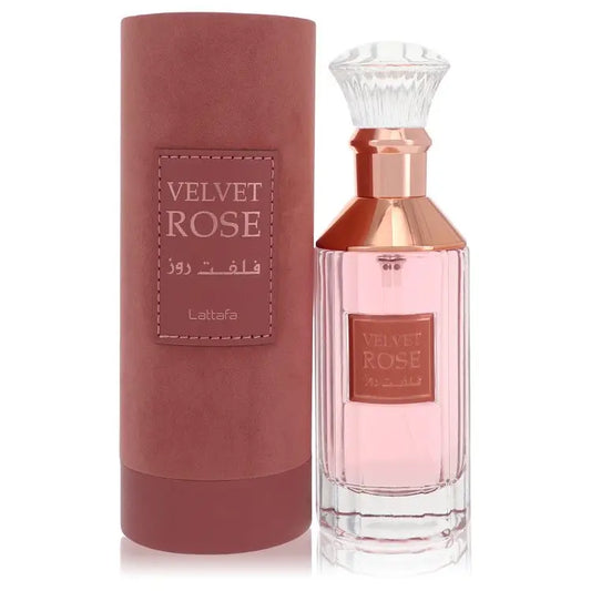 Lattafa Velvet Rose by Lattafa - Eau De Parfum Spray (Unisex) 3.4 oz - Women / Medium - Eau De Parfum Spray (Unisex)