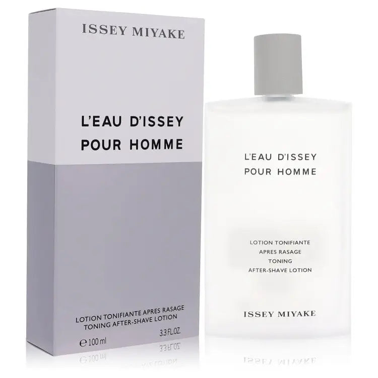 Boxed and unboxed Issey Miyake L Eau D Issey after-shave lotion for men