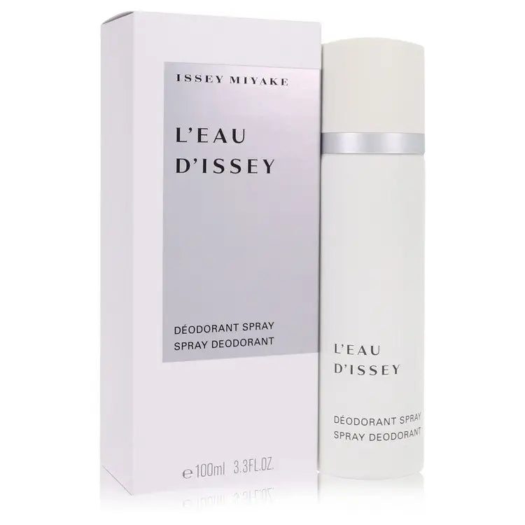 White Issey Miyake L’Eau D’Issey deodorant spray 3.3 oz for men or women