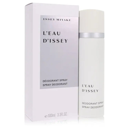 White Issey Miyake L’Eau D’Issey deodorant spray 3.3 oz for men or women
