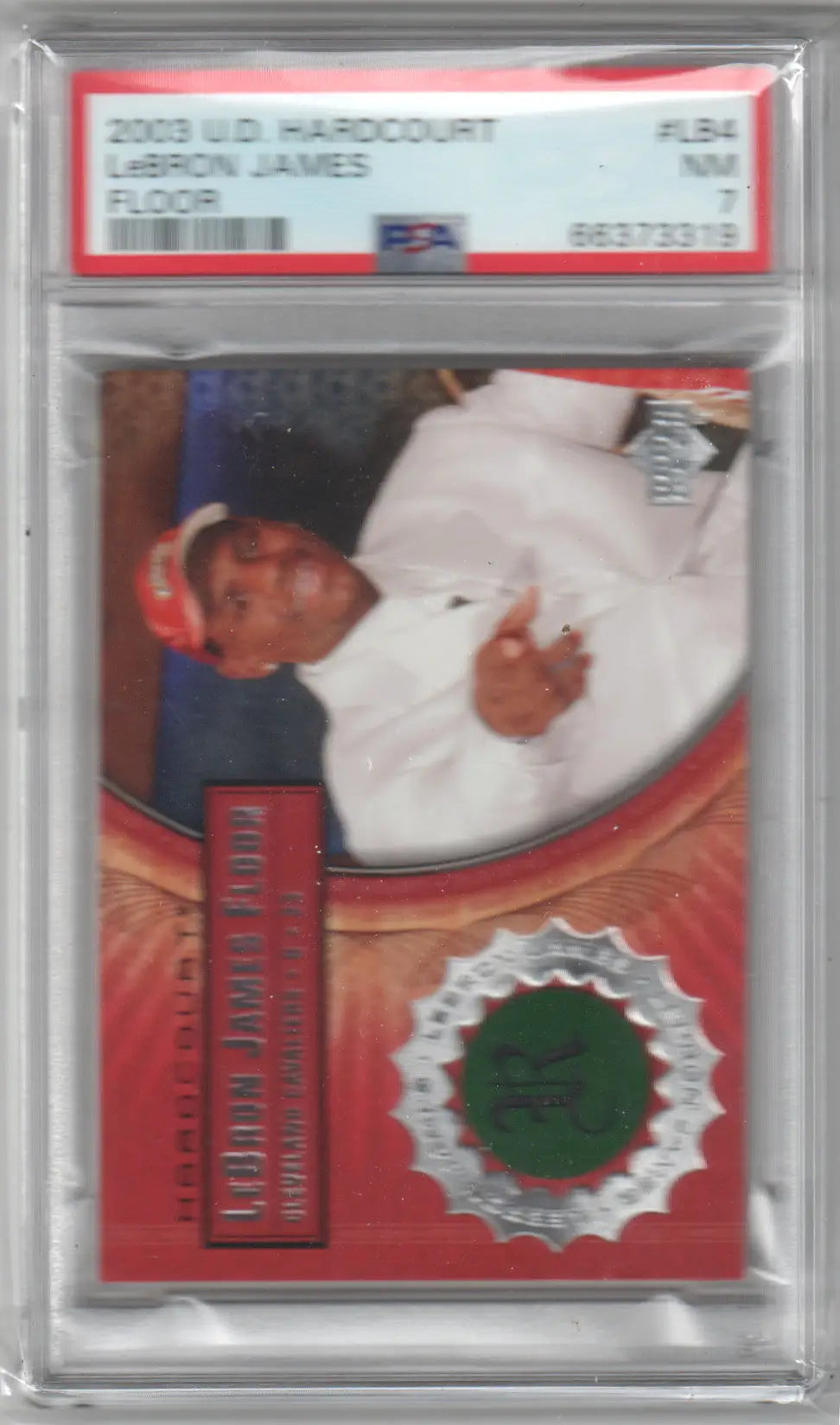 LeBron James Trading Card from Upper Deck Hardcourt Rookie Collection at Columbia Hobby