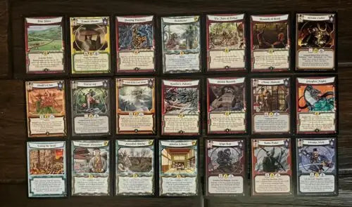 Legend Of The Five Rings trading card collection featuring 27 foil cards