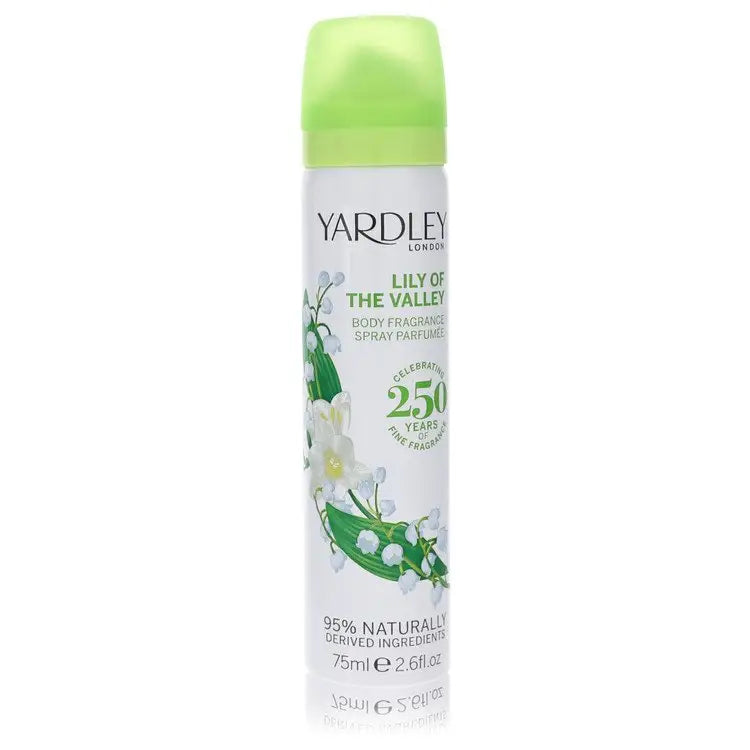 Lily of The Valley Yardley by Yardley London - Body Spray 2.6 oz - Women / Medium - Body Spray 2.6 oz