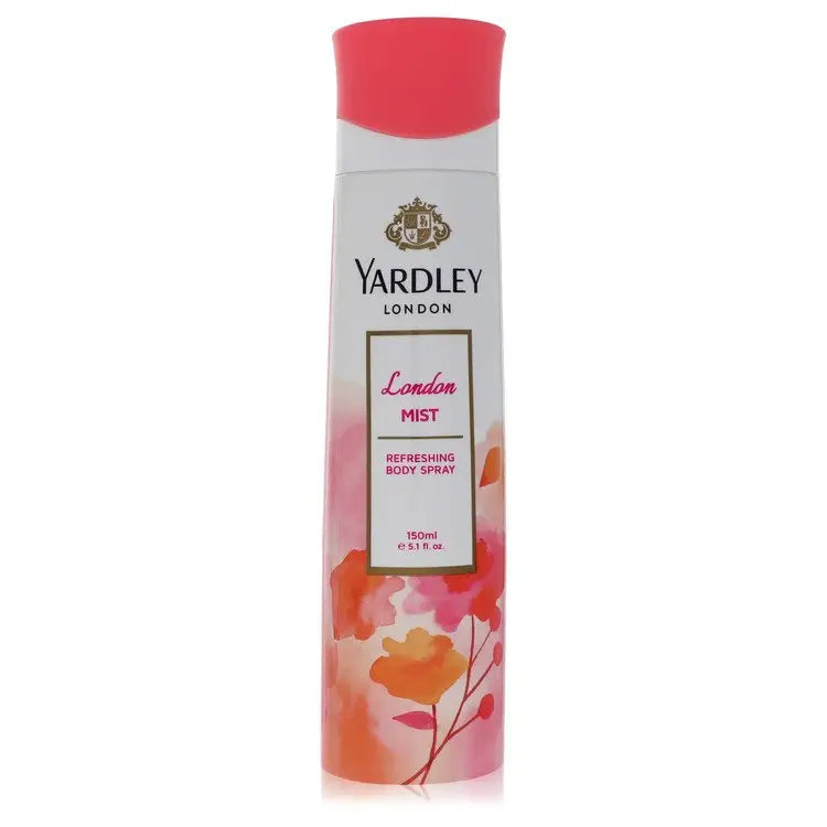London Mist by Yardley London - Refreshing Body Spray 5 oz - Women / Medium - Refreshing Body Spray 5 oz