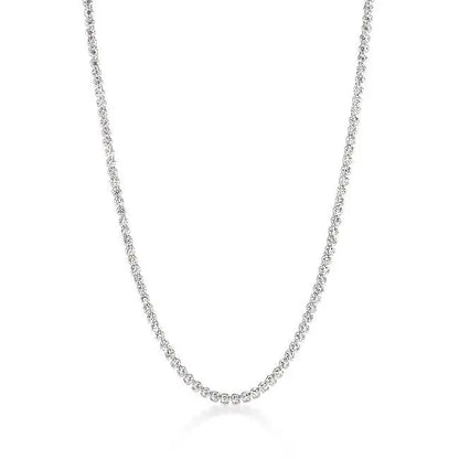 Long Elegant Cubic Zirconia Necklace - Necklaces