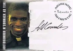 Autographed trading card of Adetokumboh Mcormack as Yemi from Lost Revelations