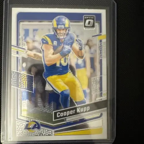Cooper Kupp Los Angeles Rams NFL football card from Lot COOPER KUPP collection