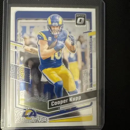 Cooper Kupp Los Angeles Rams NFL football card from Lot COOPER KUPP collection