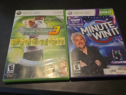 Two Xbox 360 game cases in a lot includes popular titles for gaming fans