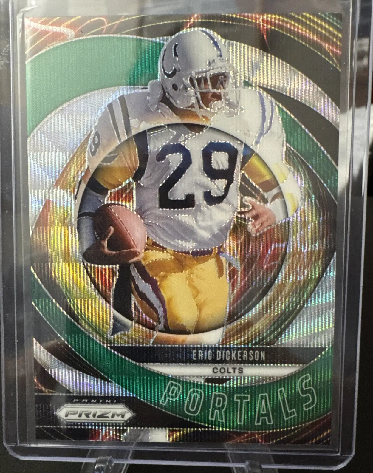 LOT (x9) 2024 Prizm Indy Colts Green Wave Prizm - Manning Pittman Jr. Latu ++