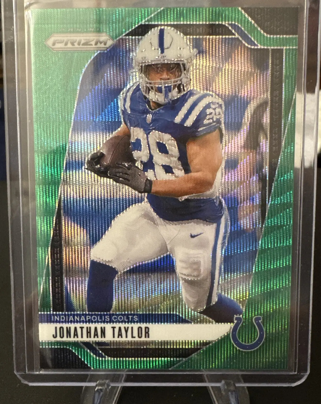 LOT (x9) 2024 Prizm Indy Colts Green Wave Prizm - Manning Pittman Jr. Latu ++