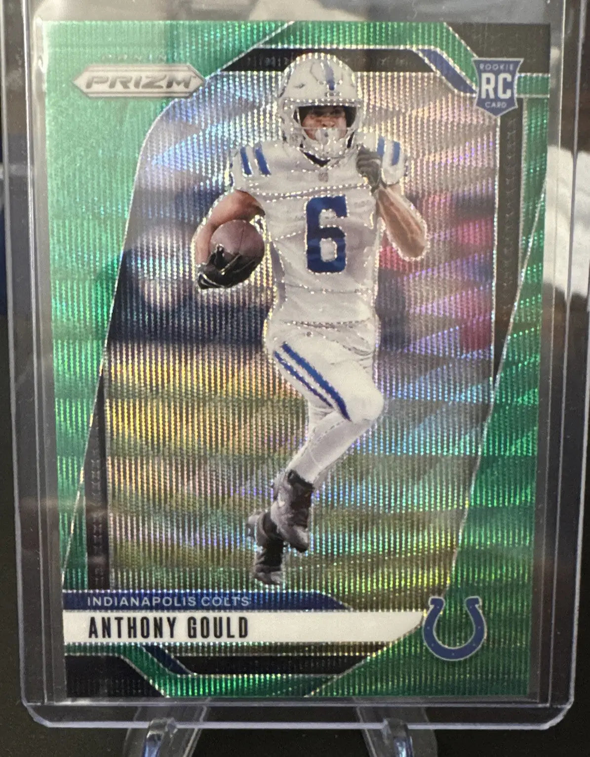 LOT (x9) 2024 Prizm Indy Colts Green Wave Prizm - Manning Pittman Jr. Latu ++