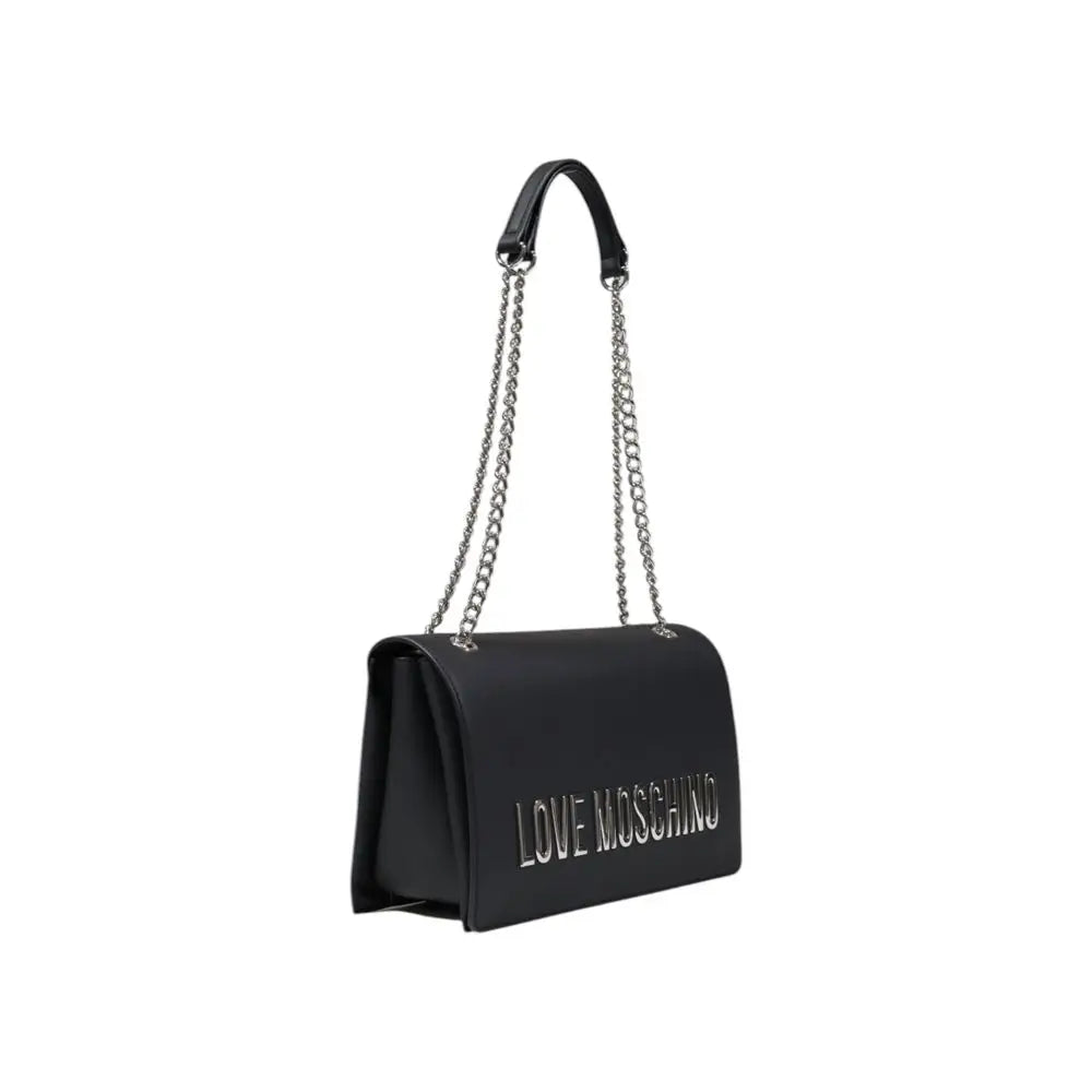 Love Moschino Gray Polyethylene Handbag - Handbag