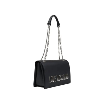 Love Moschino Gray Polyethylene Handbag - Handbag