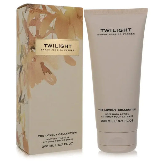 Sarah Jessica Parker Twilight body lotion with matching box for Lovely Twilight fragrance