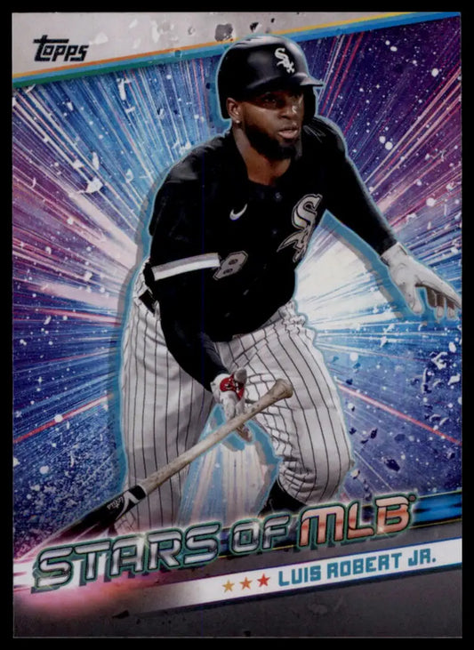 Luis Robert Jr. baseball card from 2024 Topps Stars of MLB product