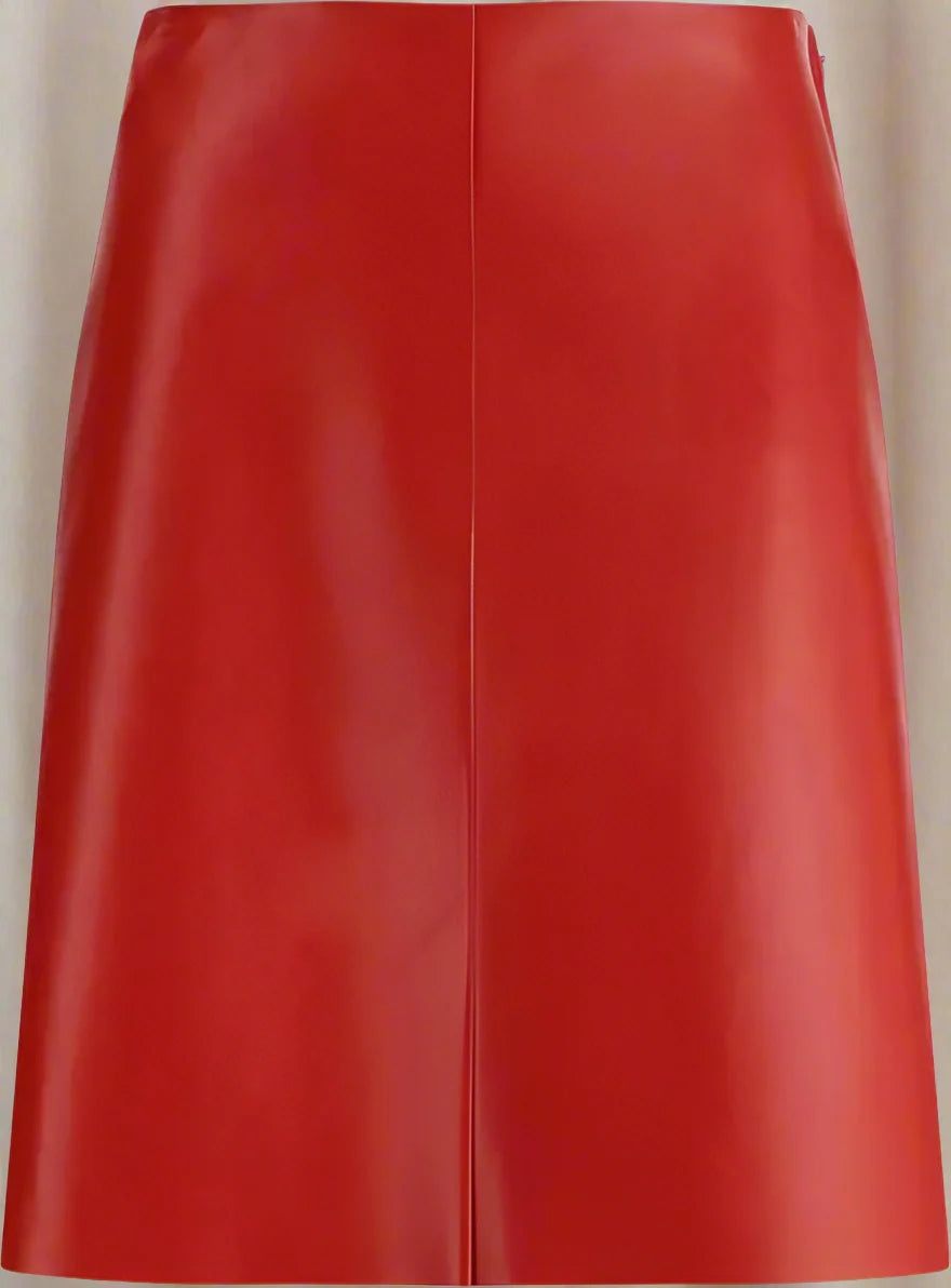 MIU MIU Nappa Leather Skirt