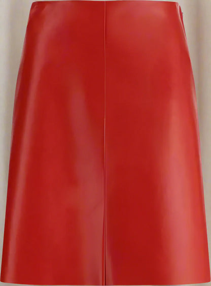 MIU MIU Nappa Leather Skirt