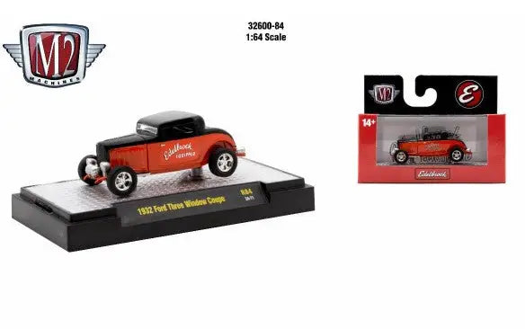 Red 1932 Ford Open Roadster die-cast model for Detroit Muscle R84 collection