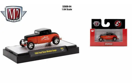 Red 1932 Ford Open Roadster die-cast model for Detroit Muscle R84 collection