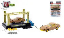 Gold-colored vintage Nissan Fairlady Z432 in M2 Machines model kit release