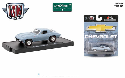 Die-cast model car of a Chevrolet Corvette from M2 Machines Auto-Drivers 1:64 R107