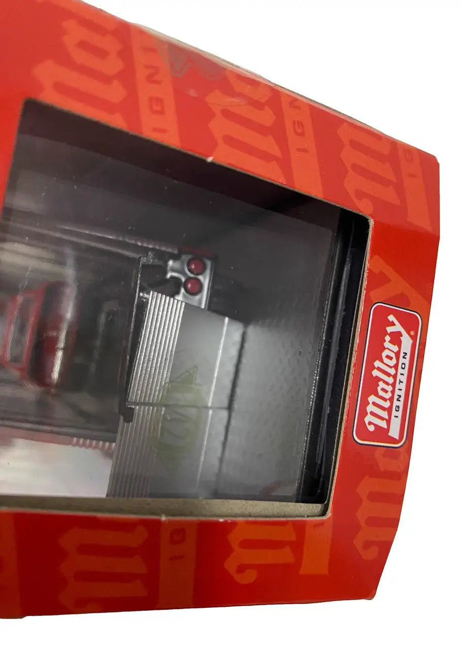 Red retail display box showcasing M2 Machines Auto Hauler 50 Chevrolet C60 Truck model part