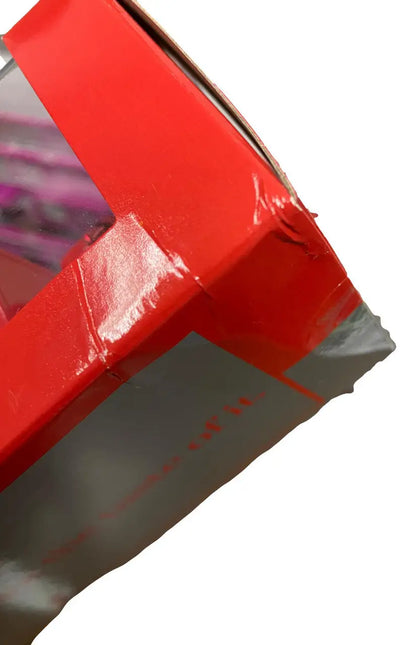 Red metal mailbox with raised flag in M2 Machines Auto Hauler TW12 Dodge Charger Diet Coke Chase