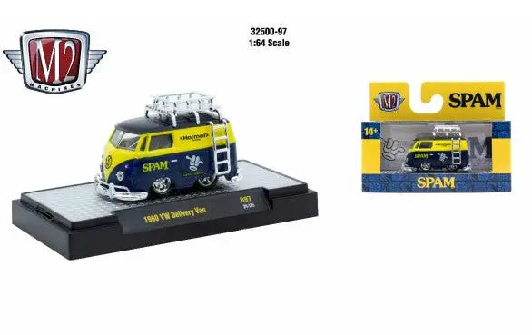 SPAM-themed VW Delivery Van from M2 Machines AutoThentics Rel 97 in 1:64 scale
