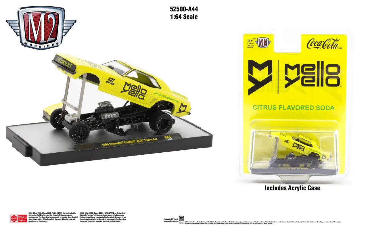 M2 Machines Release A44 Yellow Mello Yello Studebaker 2R Truck die-cast model car