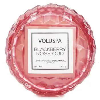 Macaron Candle - Blackberry Rose Oud - 51g/1.8oz - 51g/1.8oz / 1 - Home Scent