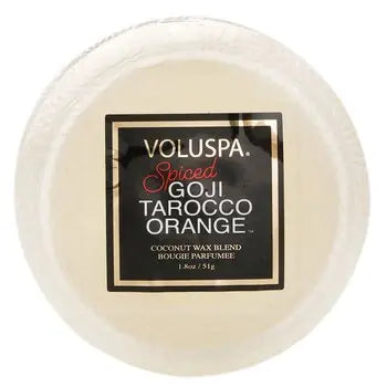 Macaron Candle - Spiced Goji Tarocco Orange - 51g/1.8oz - 51g/1.8oz / 1 - Home Scent
