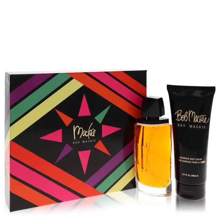 Mackie by Bob Mackie - Gift Set -- 3.4 oz Eau De Toilette Spray + 6.8 oz Body Cream - Women / Medium - Gift Set -- 3.4