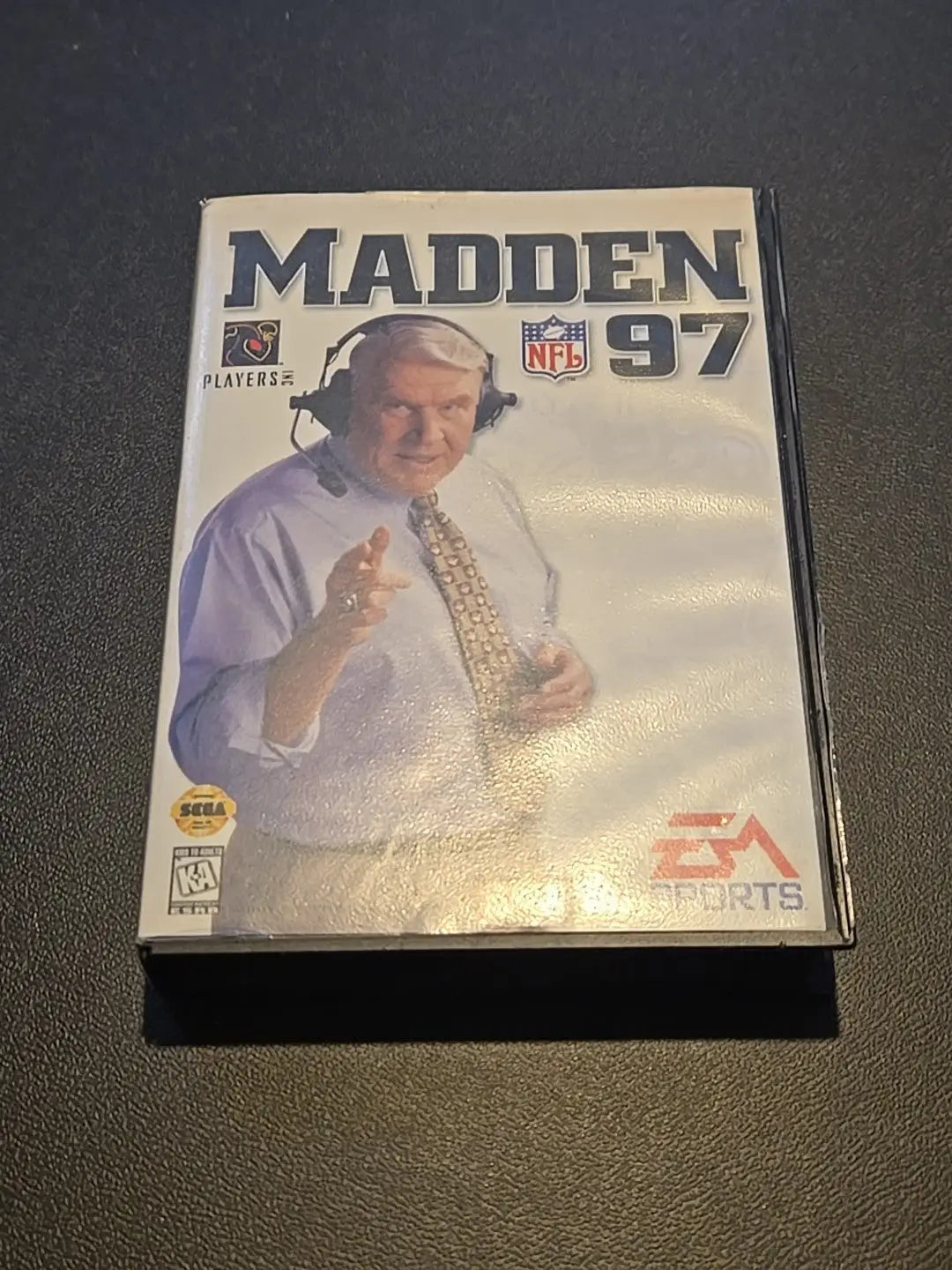 Madden NFL 97 video game for Sega Genesis, complete CIB with scouting report included