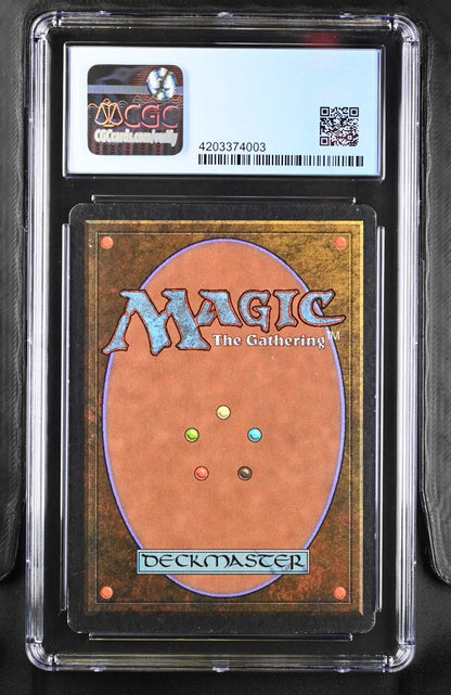 Graded Magic The Gathering Guardian Beast Arabian Nights card CGC 7 NM appearance