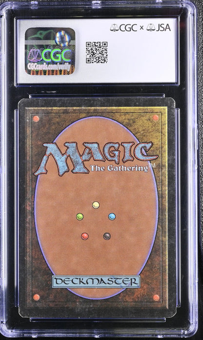 CGC-graded Magic: The Gathering Beta Edition Ivory Cup card signed by Anson Maddocks