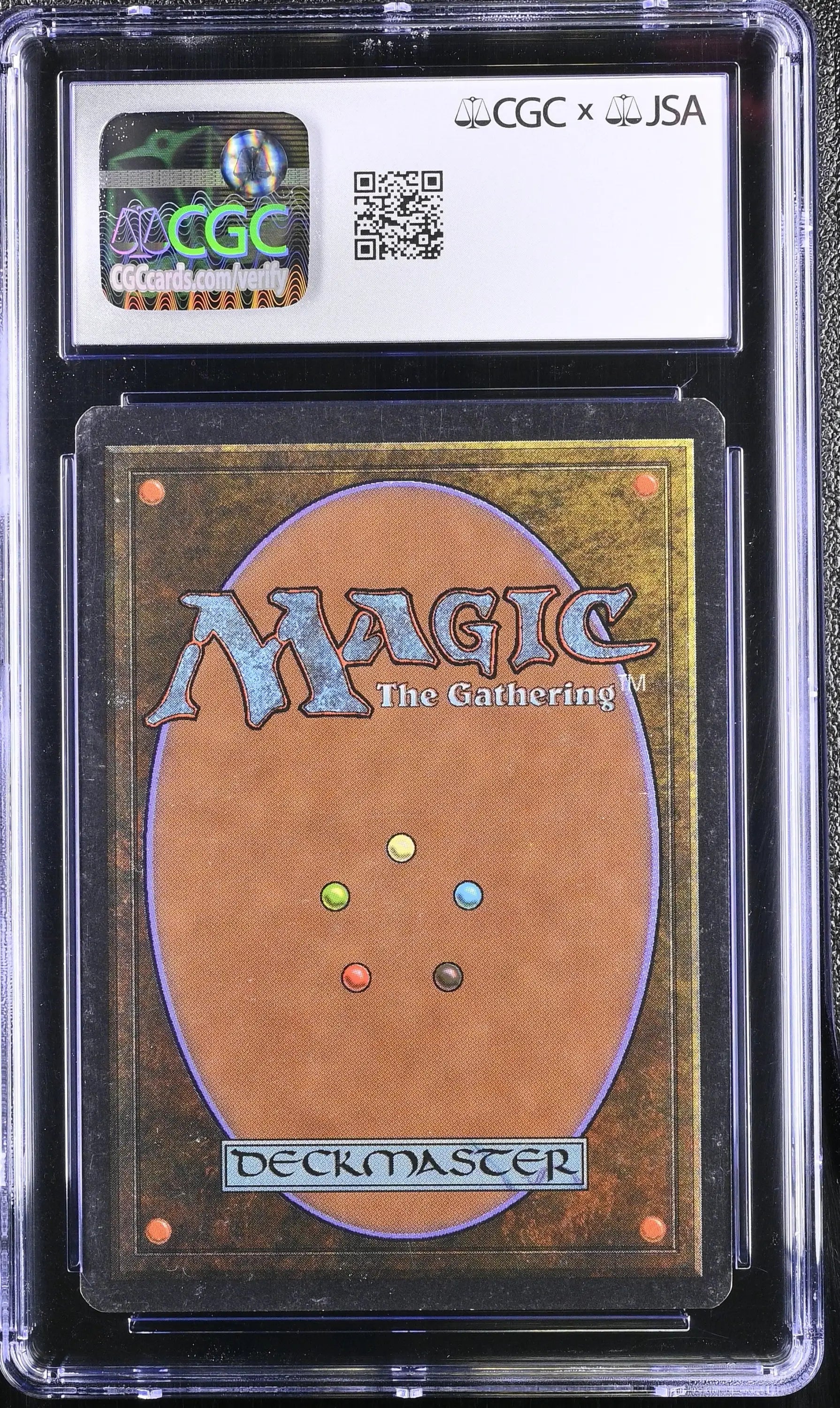 Magic MTG Plague Rats [Beta Edition] Graded CGC 6.5 Ex/NM+ JSA Anson Maddocks Autograph - MTG Single