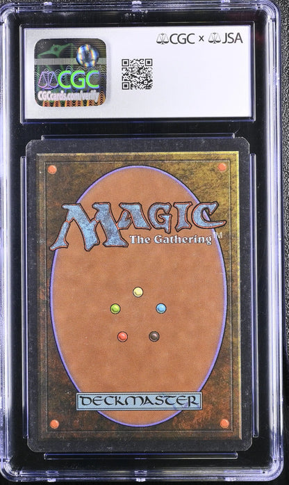 Magic MTG Plague Rats [Beta Edition] Graded CGC 6.5 Ex/NM+ JSA Anson Maddocks Autograph - MTG Single
