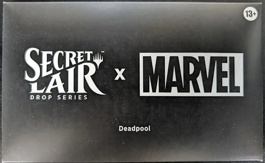 Secret Lair x Marvel Deadpool box for Magic MTG Secret Lair collection