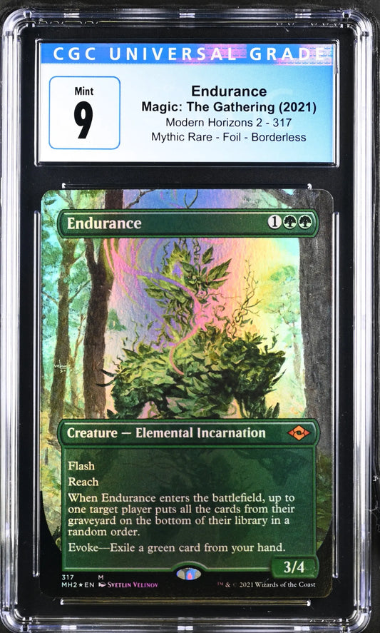 Graded Magic: The Gathering Modern Horizons trading card with elemental creature art