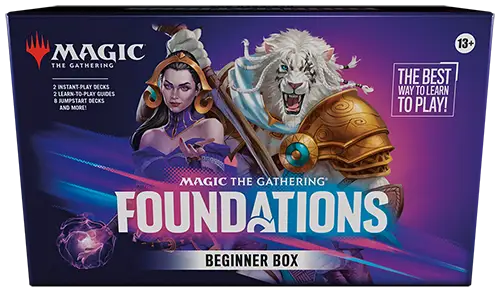 Magic the Gathering Foundations Beginner Box for new players and beginners in card games
