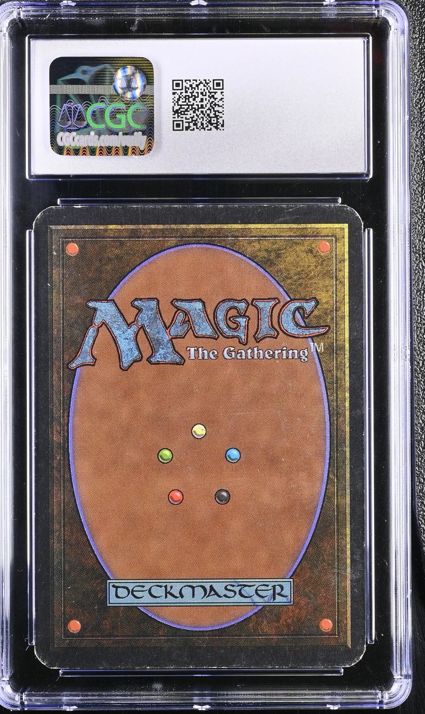 Magic: The Gathering Alpha Edition Mana Vault in protective case with grading sticker