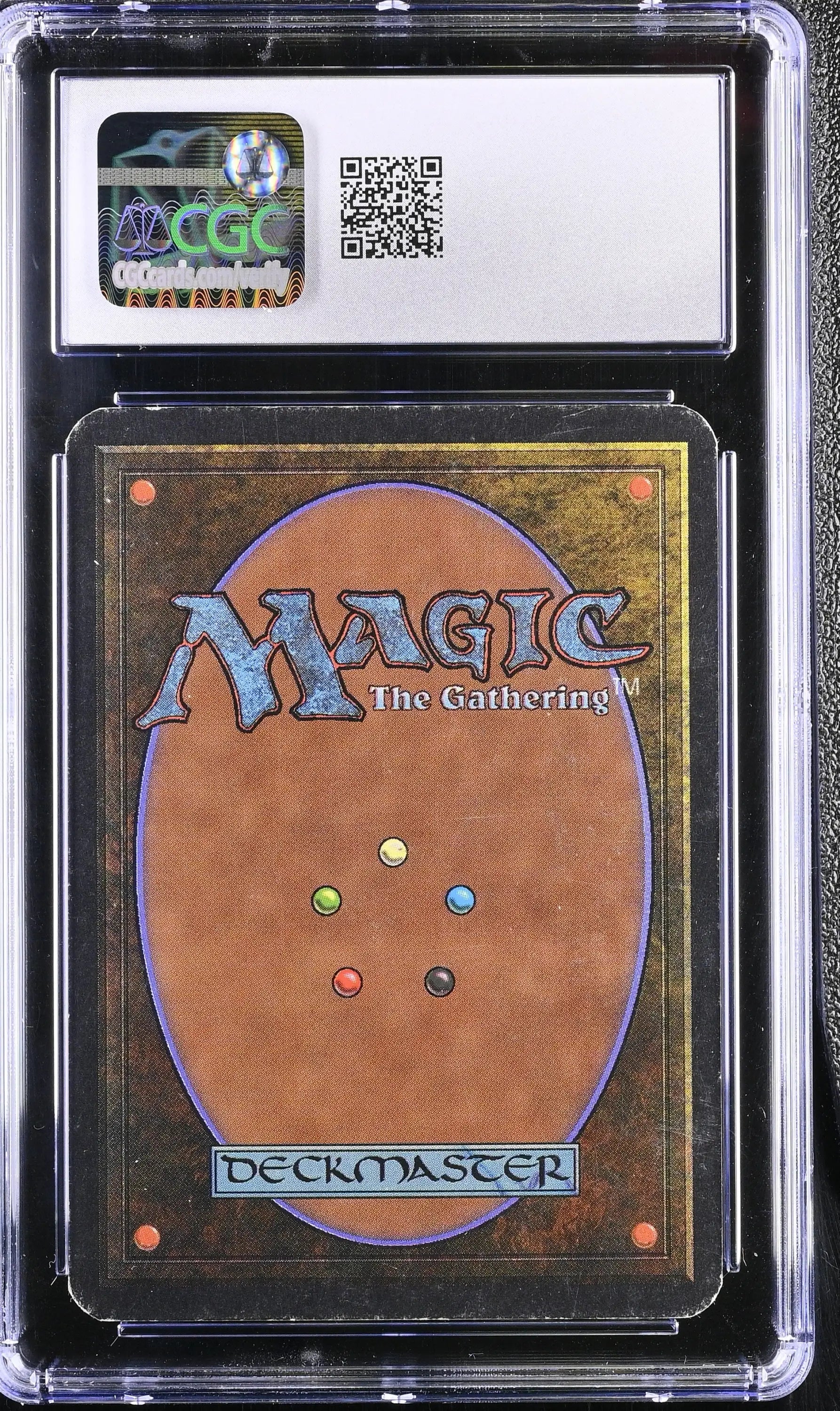 Magic: The Gathering Alpha Edition Mana Vault in protective case with grading sticker