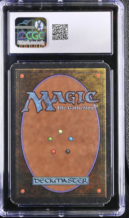 Magic: The Gathering Alpha Edition Mana Vault in protective case with grading sticker