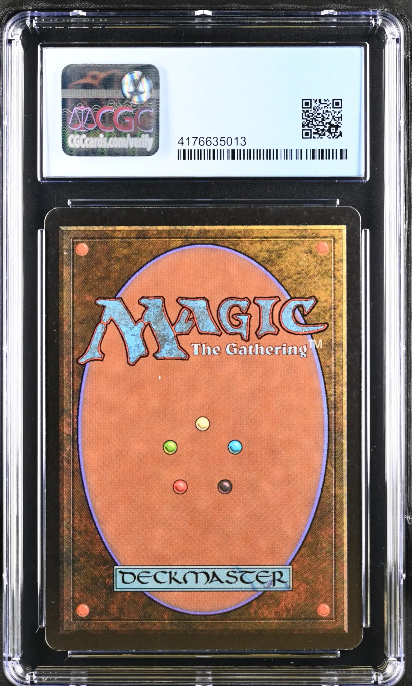 Graded CGC 8 Magic: The Gathering Beta Edition Roc of Kher Ridges in protective case