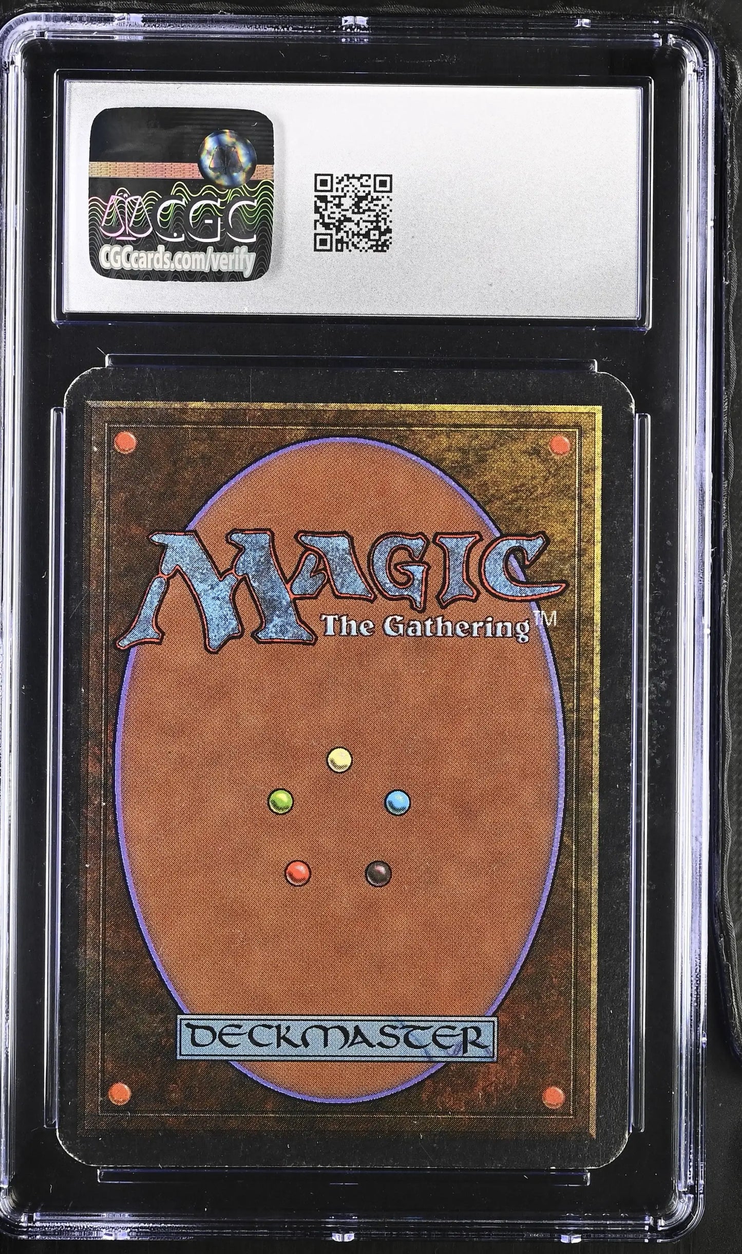 Graded Magic The Gathering MTG Sol Ring Alpha Edition CGC 5 Excellent showcase