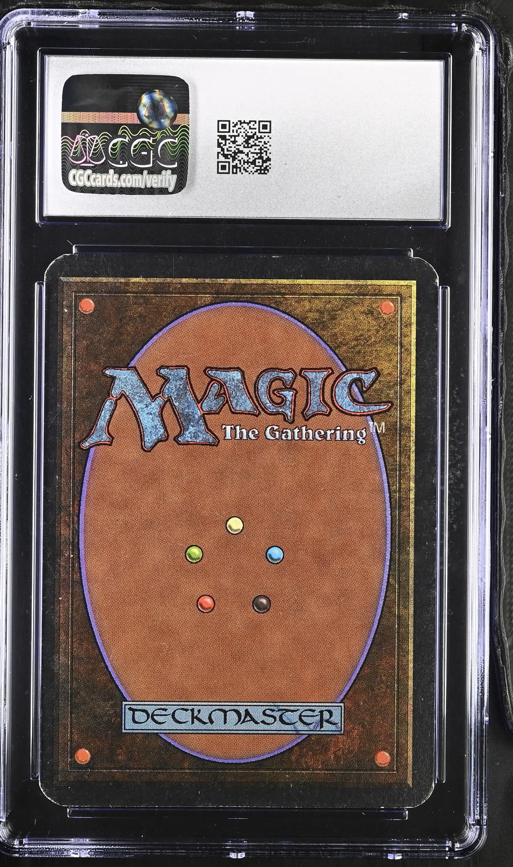 Graded Magic The Gathering MTG Sol Ring Alpha Edition CGC 5 Excellent showcase