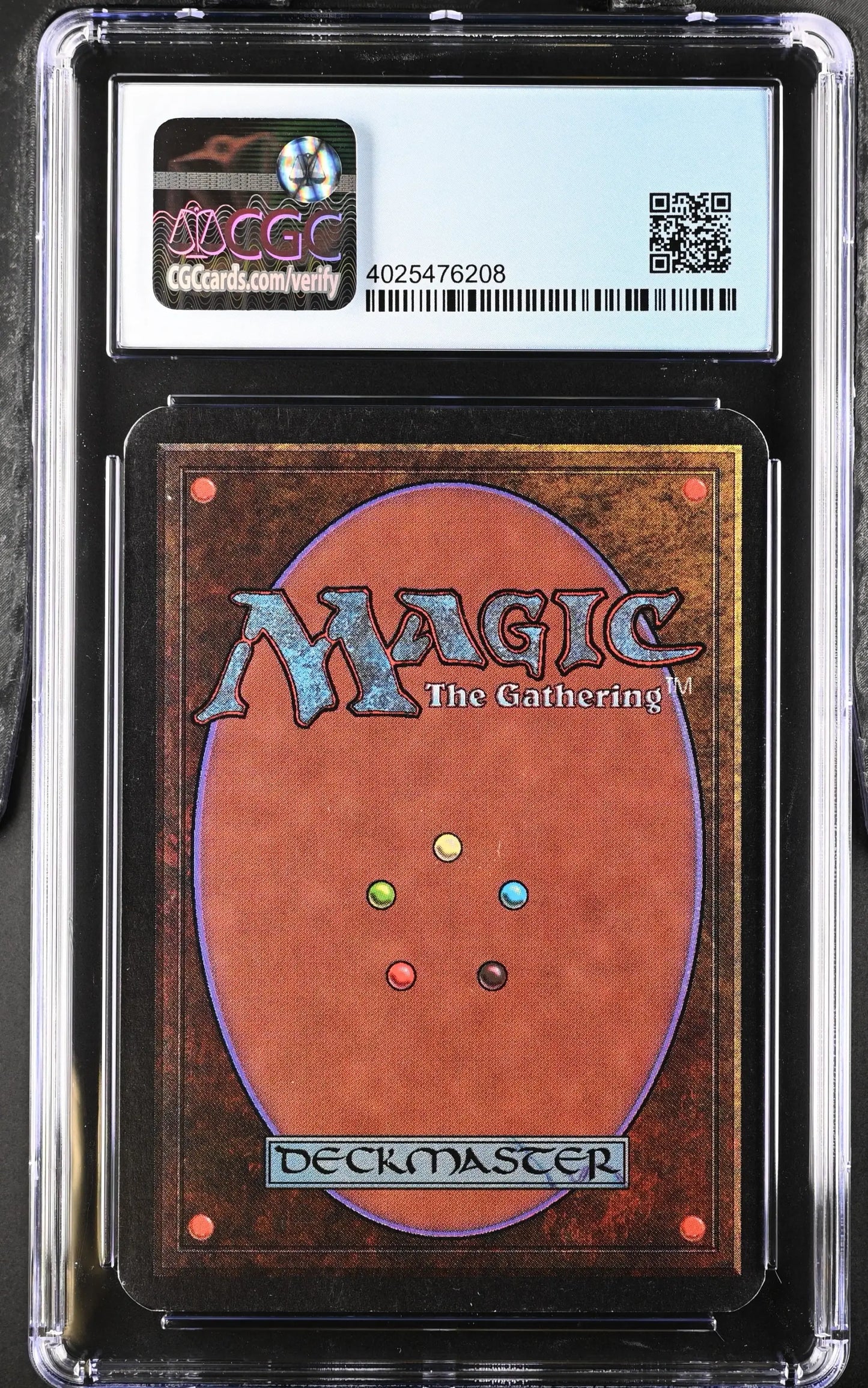 Graded CGC 8 NM/Mint Magic: The Gathering Alpha Edition White Ward in protective case