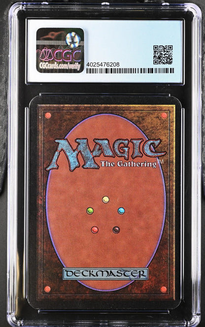 Graded CGC 8 NM/Mint Magic: The Gathering Alpha Edition White Ward in protective case